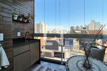 Varanda da Sala de apartamento à venda com 2 quartos, 104m² em Jardim Portugal, São Bernardo do Campo
