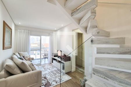 Sala de apartamento à venda com 2 quartos, 104m² em Jardim Portugal, São Bernardo do Campo