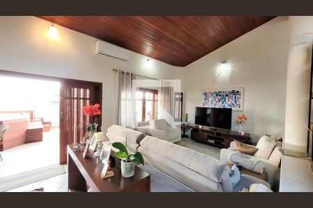 Sala de Estar de casa de condomínio à venda com 4 quartos, 276m² em Parque da Hipica, Campinas