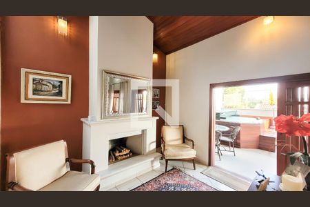 Sala de Estar de casa de condomínio à venda com 4 quartos, 276m² em Parque da Hipica, Campinas