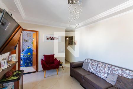 Sala de apartamento à venda com 3 quartos, 128m² em Vila Claudio, Santo André