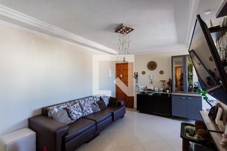 Sala de apartamento à venda com 3 quartos, 128m² em Vila Claudio, Santo André