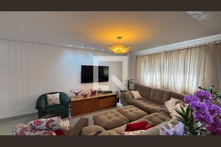 Sala de casa à venda com 4 quartos, 160m² em Jardim, Santo André