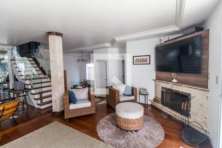 Sala de apartamento à venda com 4 quartos, 450m² em Alphaville, Santana de Parnaíba