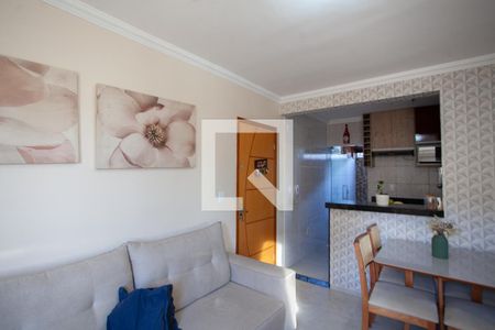 Sala de apartamento à venda com 2 quartos, 62m² em Jaqueline, Belo Horizonte