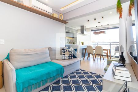 Sala de apartamento à venda com 3 quartos, 90m² em Vila Leopoldina, São Paulo