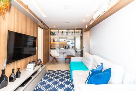 Sala de apartamento à venda com 3 quartos, 90m² em Vila Leopoldina, São Paulo