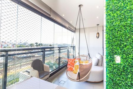 Varanda de apartamento à venda com 3 quartos, 90m² em Vila Leopoldina, São Paulo