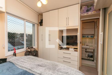 Suíte de apartamento à venda com 1 quarto, 40m² em Santa Maria Goretti, Porto Alegre