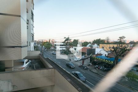 Vista Sala de apartamento à venda com 1 quarto, 40m² em Santa Maria Goretti, Porto Alegre