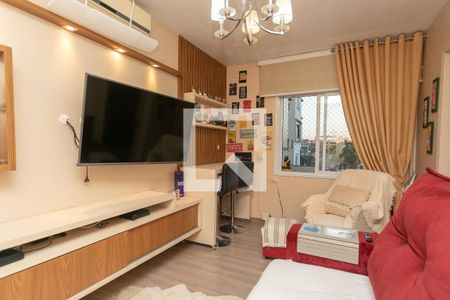 Sala de apartamento à venda com 1 quarto, 40m² em Santa Maria Goretti, Porto Alegre