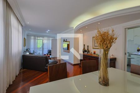 Sala de apartamento à venda com 3 quartos, 135m² em Gutierrez, Belo Horizonte