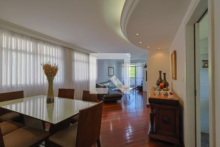 Sala de apartamento à venda com 3 quartos, 135m² em Gutierrez, Belo Horizonte