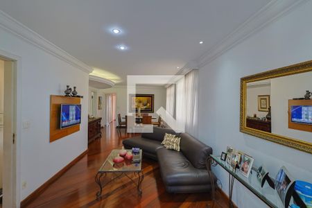 Sala de apartamento à venda com 3 quartos, 135m² em Gutierrez, Belo Horizonte