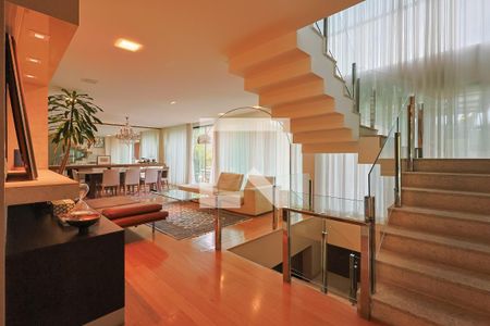 Sala de apartamento à venda com 3 quartos, 370m² em Vale dos Cristais, Nova Lima