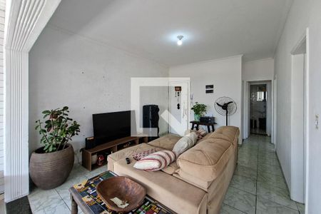 Sala de apartamento para alugar com 3 quartos, 200m² em Nova Mirim, Praia Grande