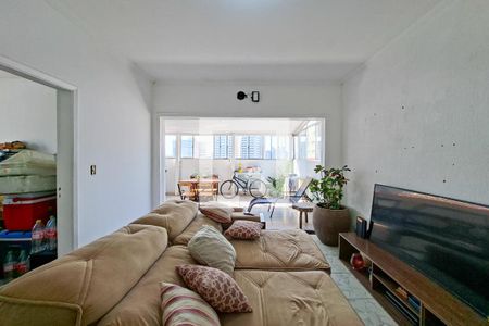 Sala de apartamento para alugar com 3 quartos, 200m² em Nova Mirim, Praia Grande