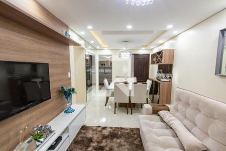 Sala de apartamento à venda com 3 quartos, 77m² em Cursino, São Paulo