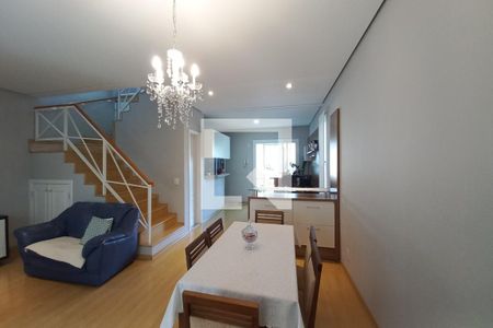 Sala de Jantar de casa de condomínio à venda com 3 quartos, 155m² em Jardim Lumen Christi, Campinas