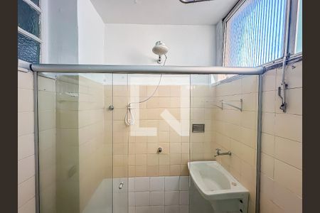 Banheiro da Suíte de apartamento à venda com 1 quarto, 35m² em Botafogo, Rio de Janeiro