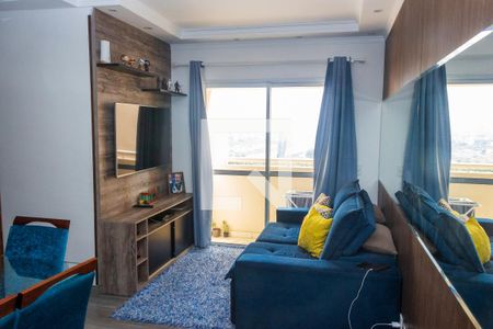 Sala de apartamento à venda com 3 quartos, 73m² em Jardim Sabara, São Paulo