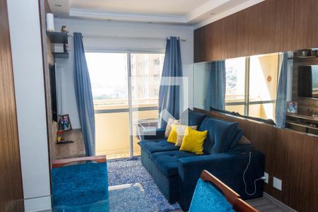 Sala de apartamento à venda com 3 quartos, 73m² em Jardim Sabara, São Paulo