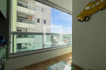 Varanda gourmet de apartamento à venda com 3 quartos, 83m² em Jardim Las Vegas, Guarulhos