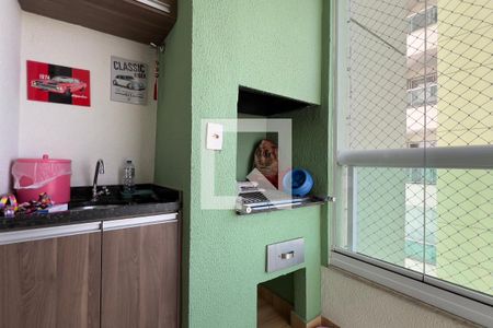 Varanda gourmet de apartamento à venda com 3 quartos, 83m² em Jardim Las Vegas, Guarulhos