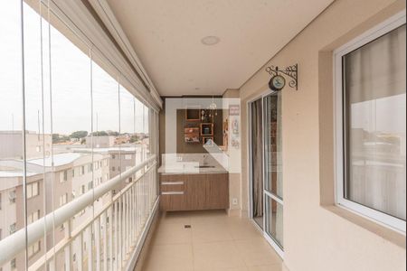 Sacada da Sala de apartamento à venda com 3 quartos, 80m² em Vila Prost de Souza, Campinas