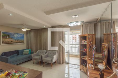 Sala de apartamento à venda com 3 quartos, 80m² em Vila Prost de Souza, Campinas