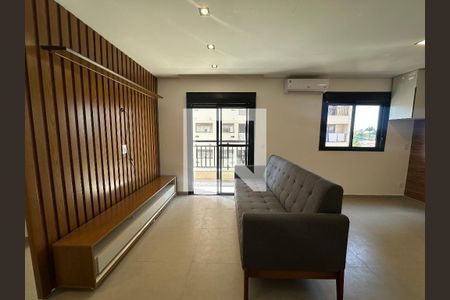 Sala de apartamento para alugar com 1 quarto, 41m² em Empresarial 18 do Forte, Barueri