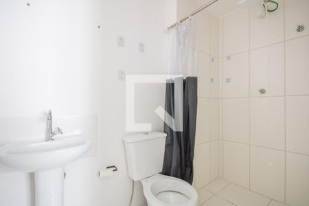 Banheiro da Suíte de apartamento à venda com 1 quarto, 25m² em Metalúrgicos, Osasco