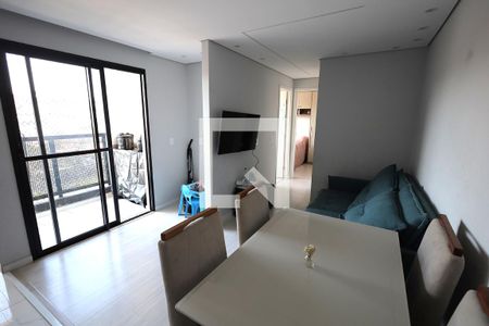 Sala de apartamento à venda com 2 quartos, 47m² em Parque Oratório, Santo André