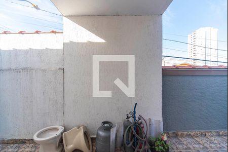Vista da Sala de casa à venda com 3 quartos, 260m² em Vila Tibiriçá, Santo André