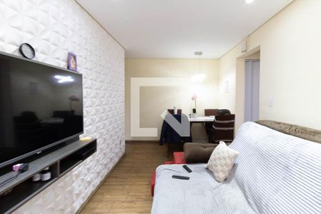 Sala de apartamento à venda com 2 quartos, 50m² em Vila Caraguata, São Paulo