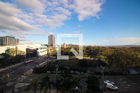 Vista da Sala/Quarto de kitnet/studio para alugar com 1 quarto, 42m² em Praia de Belas, Porto Alegre