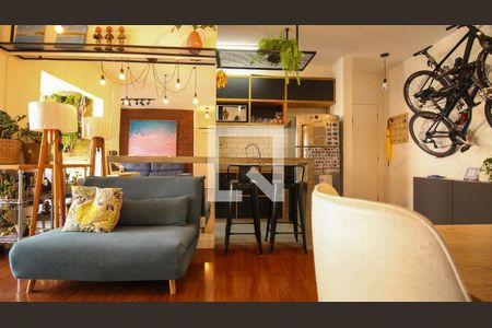 Sala de apartamento para alugar com 2 quartos, 74m² em Jardim Ibitirama, São Paulo