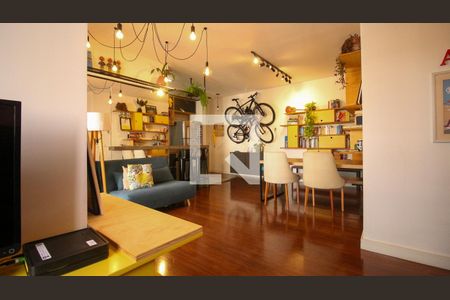 Sala de apartamento para alugar com 2 quartos, 74m² em Jardim Ibitirama, São Paulo