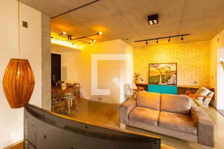 Sala de Tv de apartamento à venda com 1 quarto, 104m² em Santo Amaro, São Paulo