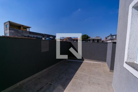 Varanda da Sala/Cozinha de apartamento para alugar com 2 quartos, 42m² em Jardim Nordeste, São Paulo