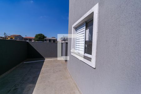 Varanda da Sala/Cozinha de apartamento para alugar com 2 quartos, 42m² em Jardim Nordeste, São Paulo