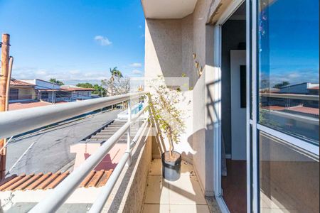 Varanda da Sala de apartamento à venda com 2 quartos, 63m² em Vila Apiai, Santo André