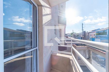 Varanda da Sala de apartamento à venda com 2 quartos, 63m² em Vila Apiai, Santo André