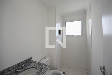 Banheiro de kitnet/studio à venda com 1 quarto, 49m² em Jardim do Mar, São Bernardo do Campo
