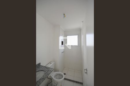 Banheiro de kitnet/studio à venda com 1 quarto, 49m² em Jardim do Mar, São Bernardo do Campo