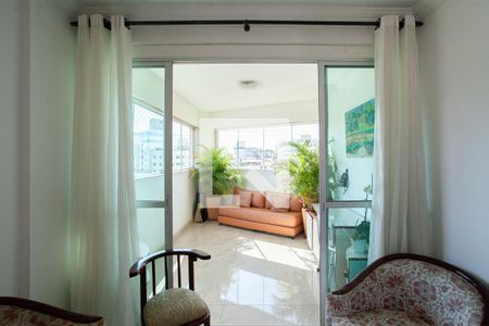Varanda da Sala de apartamento para alugar com 4 quartos, 121m² em Santa Ines, Belo Horizonte