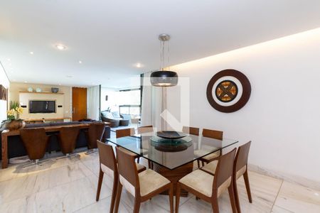 Sala de apartamento à venda com 4 quartos, 208m² em Santa Lúcia, Belo Horizonte