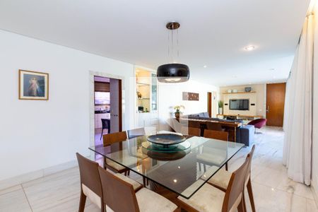 Sala de apartamento à venda com 4 quartos, 208m² em Santa Lúcia, Belo Horizonte