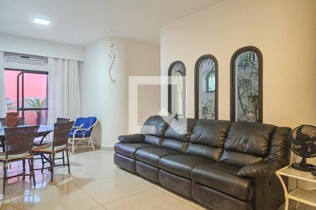Sala de apartamento para alugar com 2 quartos, 97m² em Jardim Santa Genoveva, Guarujá