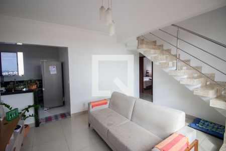 Sala de apartamento à venda com 3 quartos, 170m² em Alvorada, Contagem